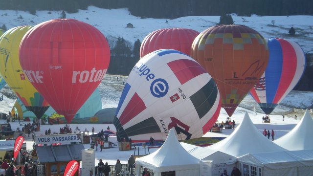 Chateau d'Oex, un week-end magique