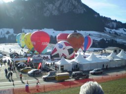 Chateau d'Oex, un week-end magique