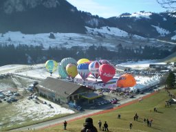 Chateau d'Oex, un week-end magique