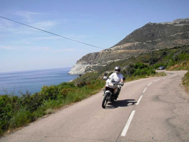 Vacances à moto en Corse 2009